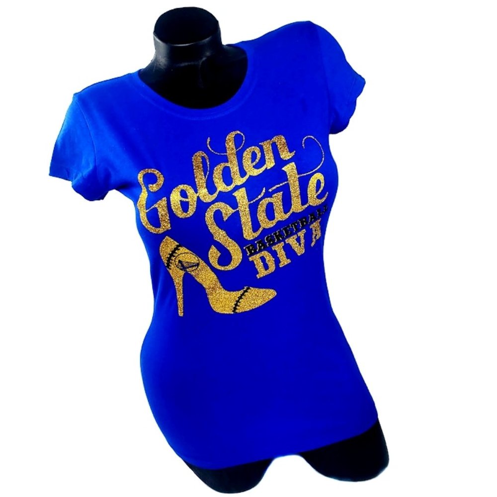 Golden State Basketball Diva Lightweight Jersey Tee.